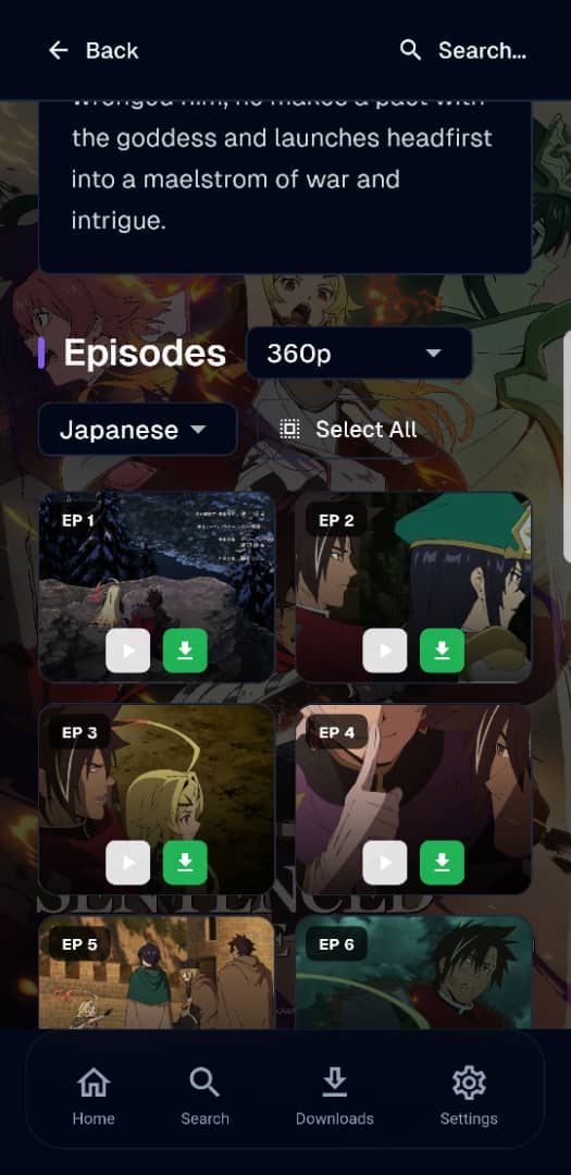 Product detail page with image gallery and add-to-cart flow